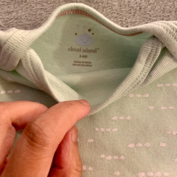 Cloud Island Bundle Onesies with Pants 3-6 M New - Picture 2 of 7